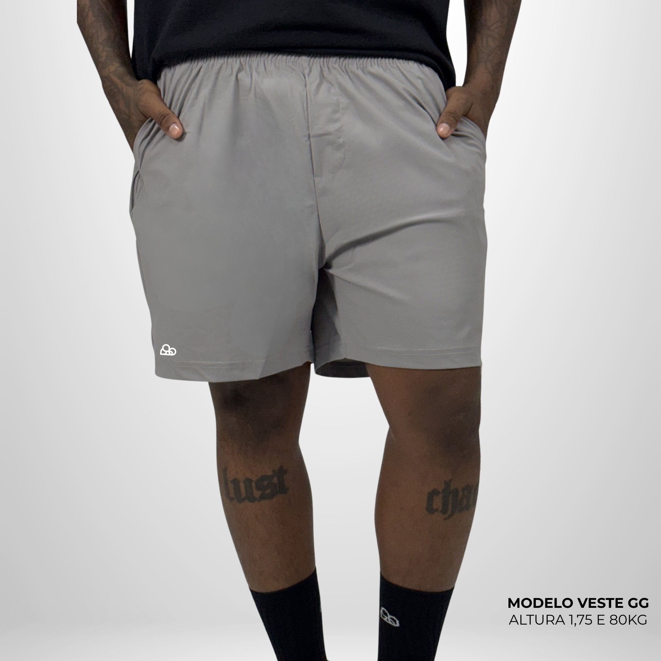 Short WNC Poliamida com Zíper