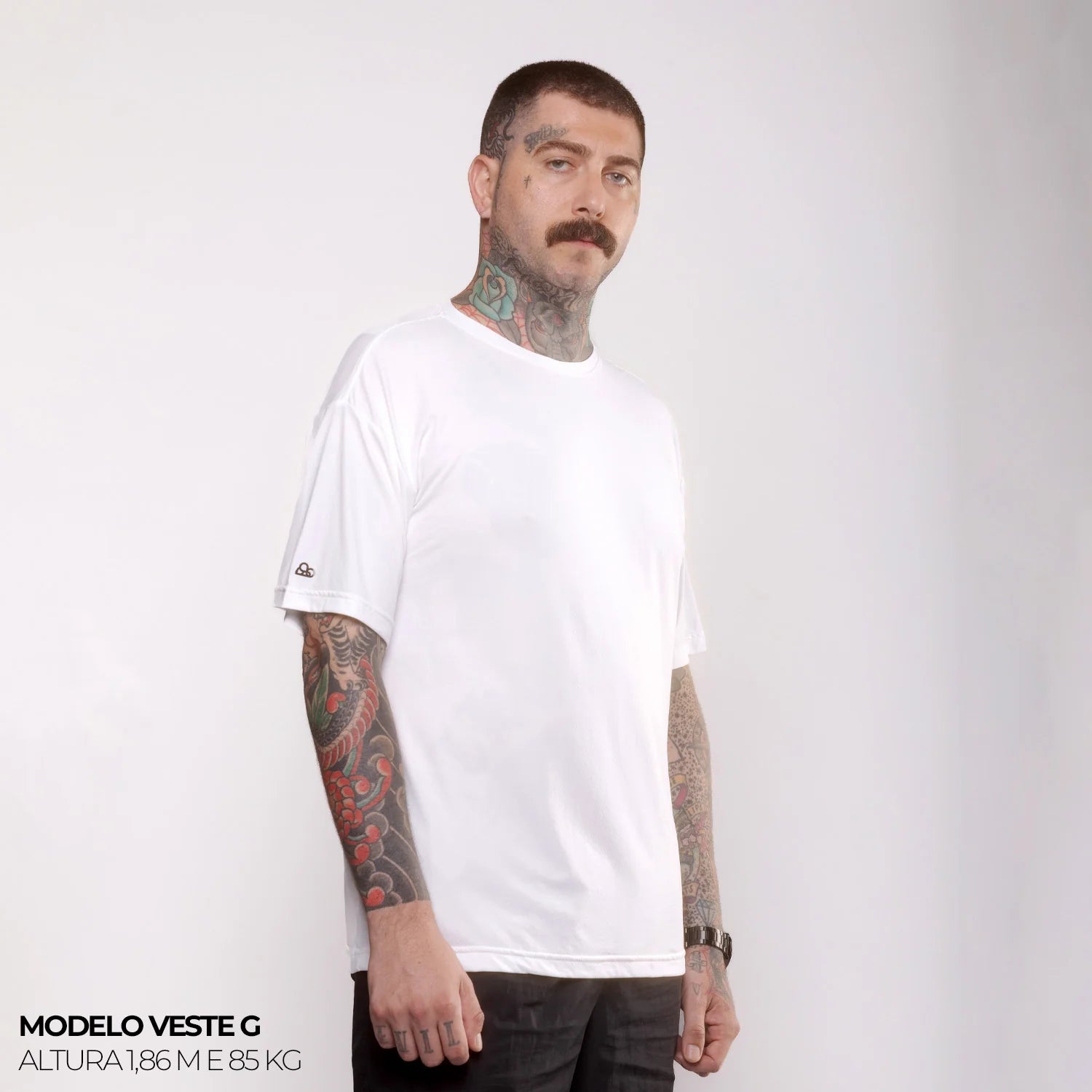 Camiseta Performance Anti Odor Branca
