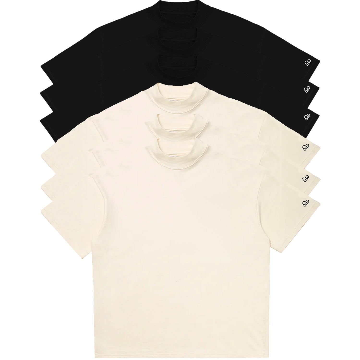 Kit com 6 Camisetas WNC Oversized