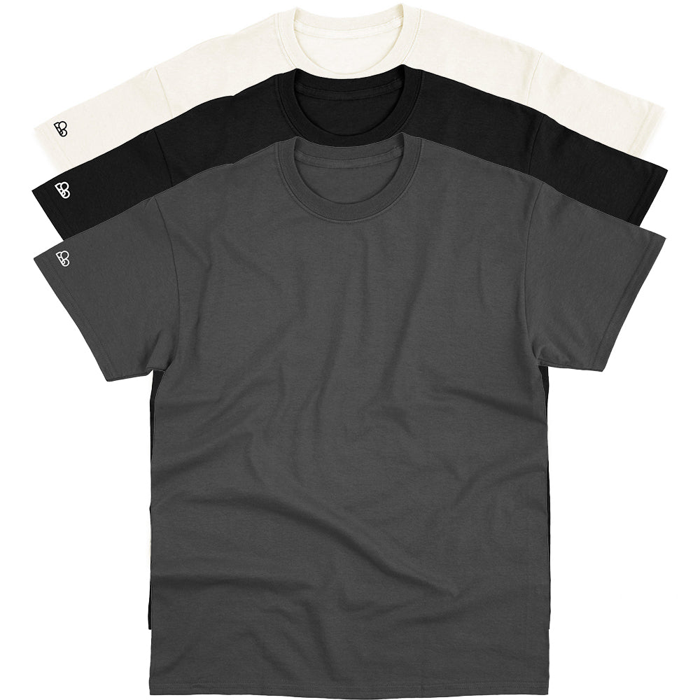 Kit com 3 Camisetas Basic WNC Lisas