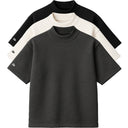 Kit com 3 Camisetas Oversized Heavy Lisa Algodão Encorpado