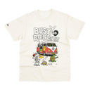 Camiseta Basic Busy Doing Nothing Off White