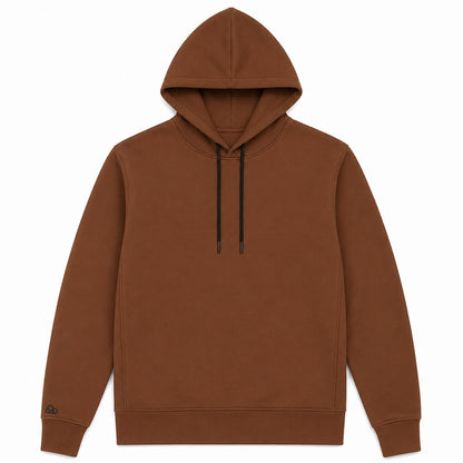 Moletom Comfort Canguru com Capuz Marrom