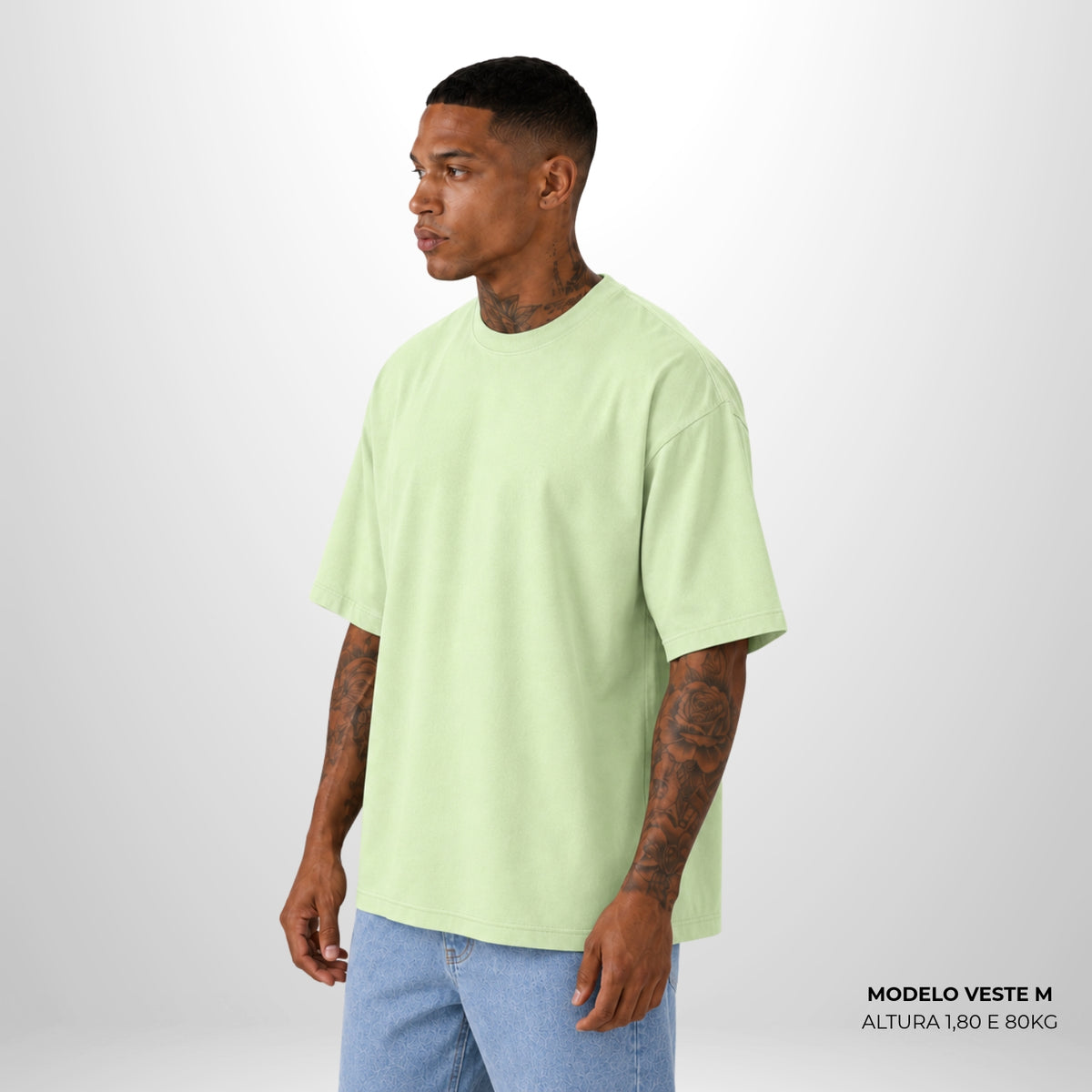 Camiseta Oversized WNC Lisa Zero Encolhimento