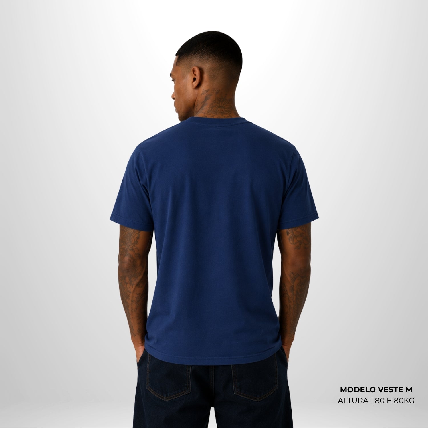 Camiseta Basic WNC Lisa Azul Marinho
