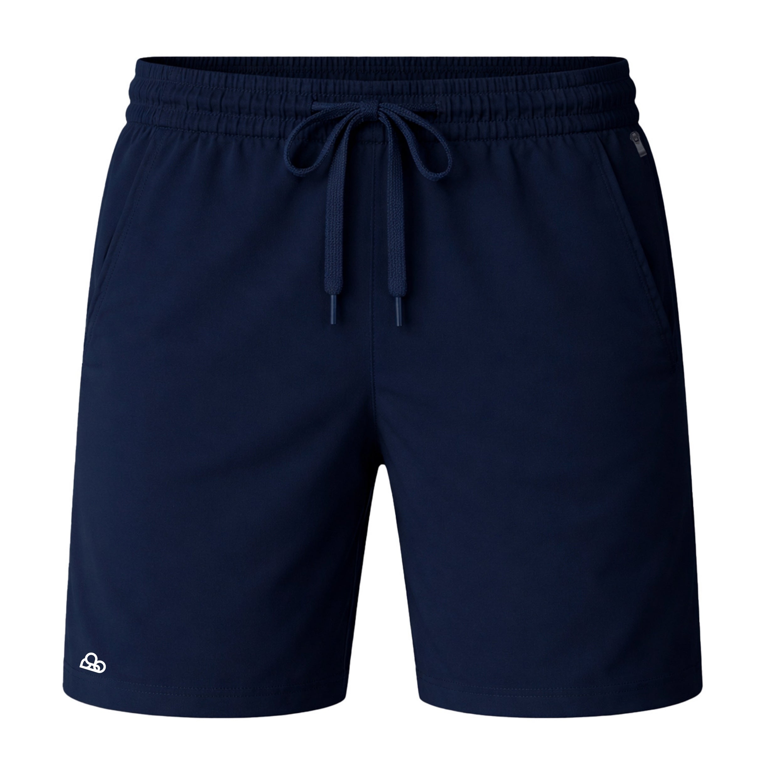 Short WNC Poliamida com Zíper Azul Marinho