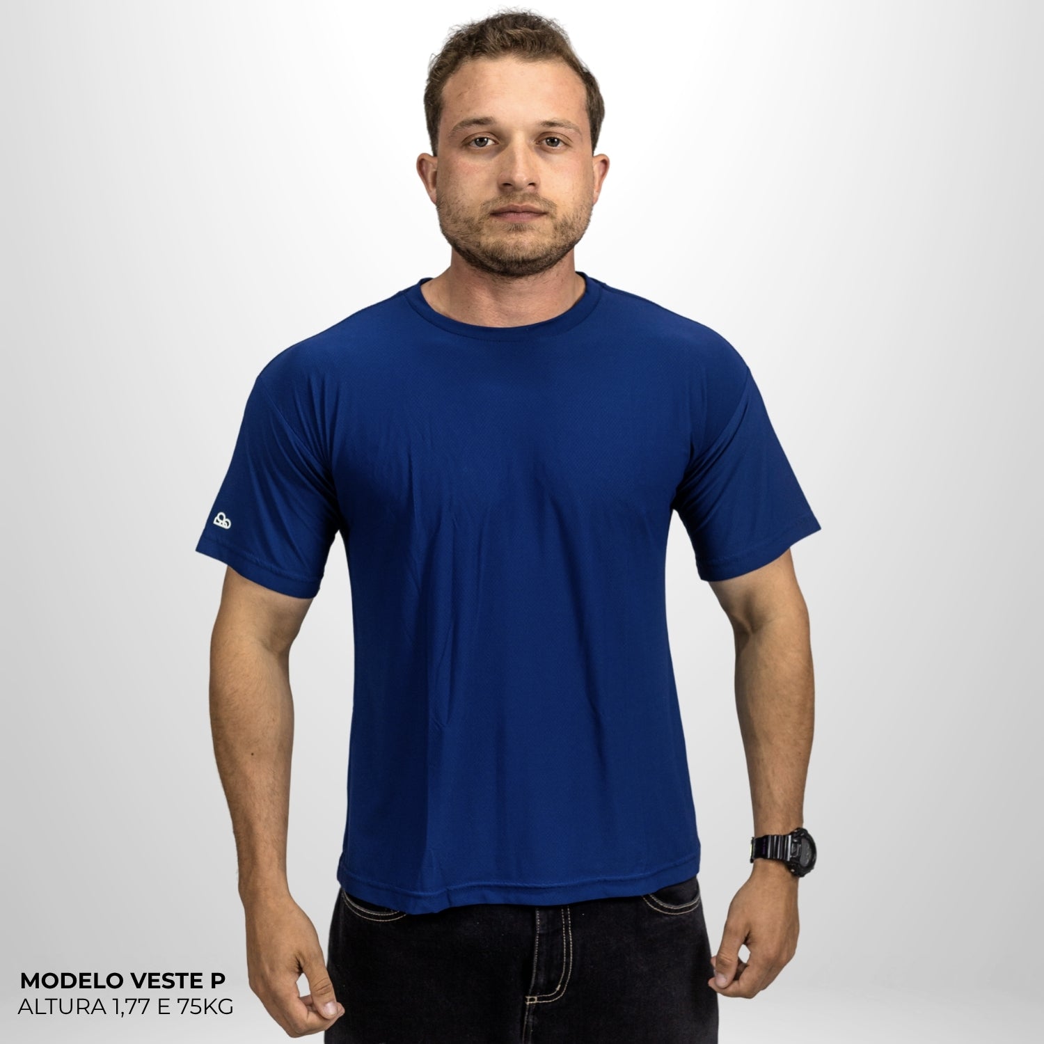 Camiseta Performance Anti Odor Azul