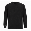 Camiseta Manga Longa Oversized Preto Vintage
