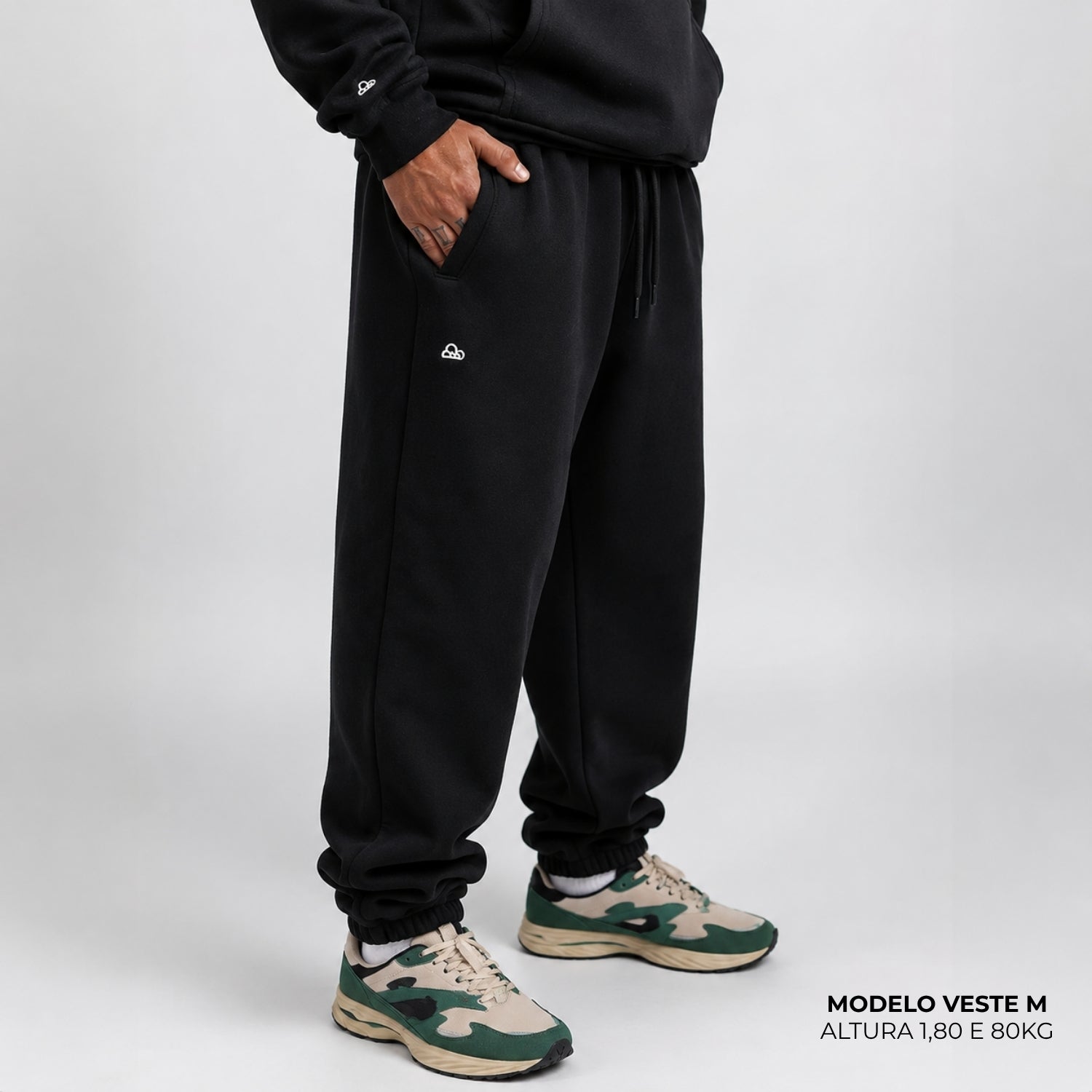 Conjunto Moletom Comfort Preto