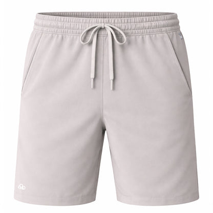 Short WNC Poliamida com Zíper Cinza Claro