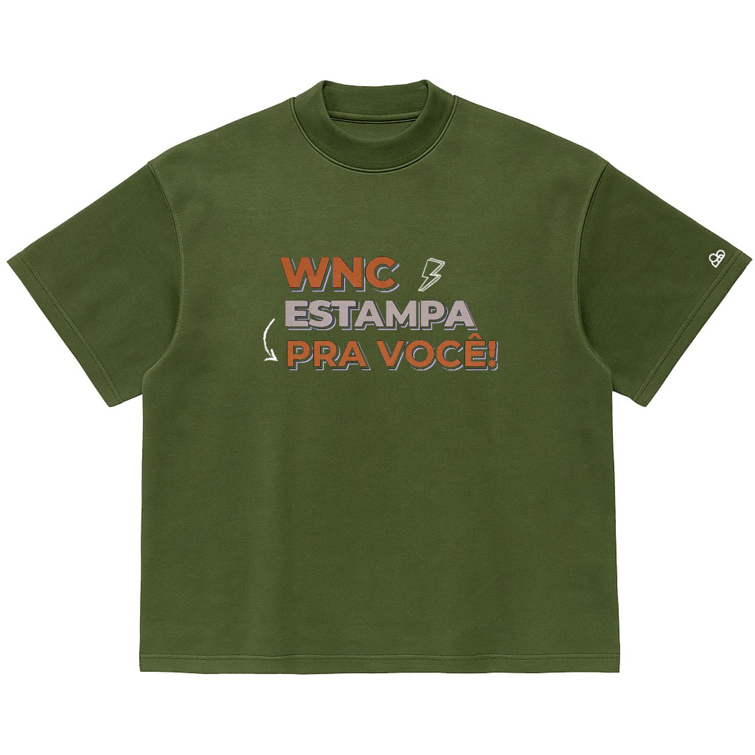 Camiseta Oversized WNC Personalizada