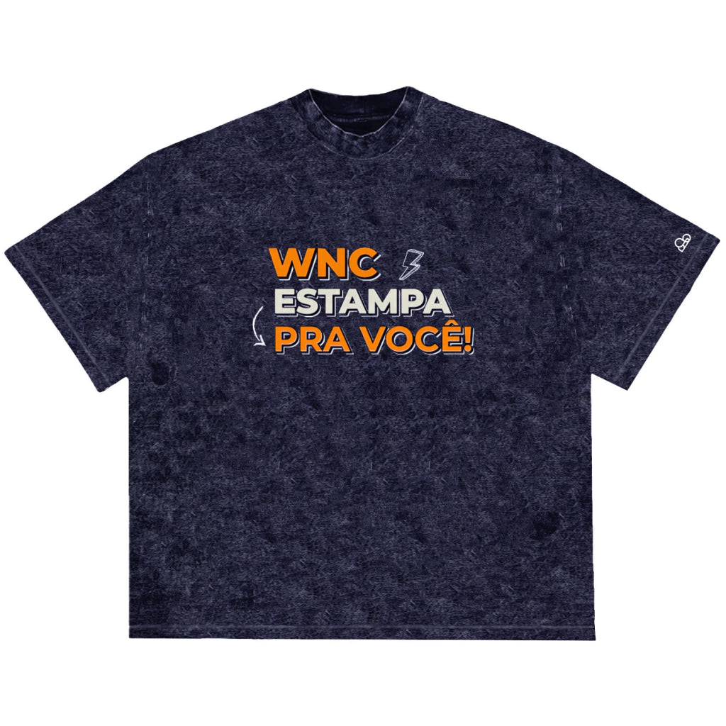 Camiseta Oversized WNC Personalizada