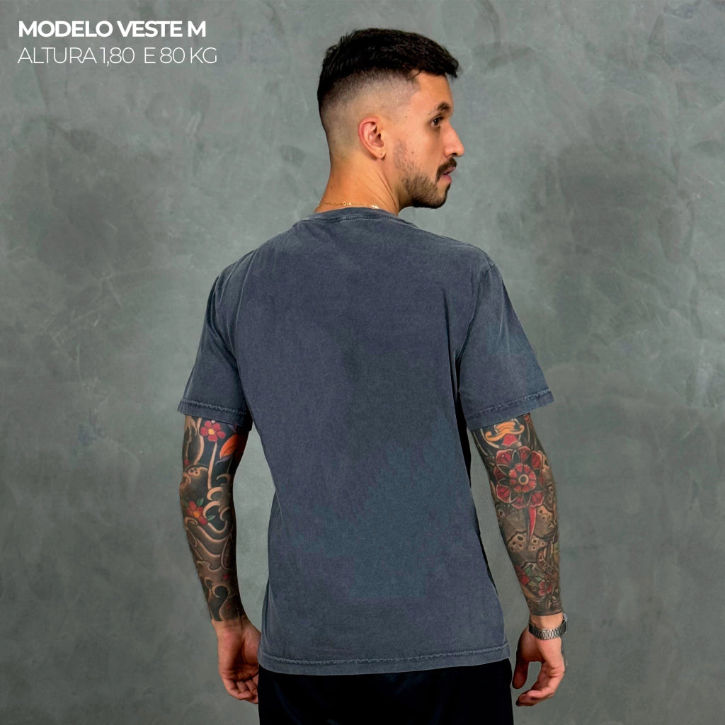 Camiseta Basic WNC Flipper Cinza
