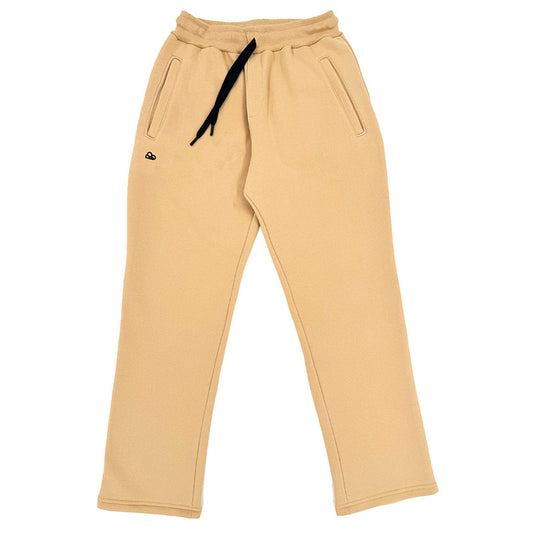 Calça Moletom Comfort Oversized Bege