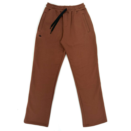 Calça Moletom Comfort Oversized Marrom