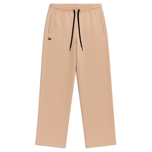 Calça Moletom Comfort Oversized Bege