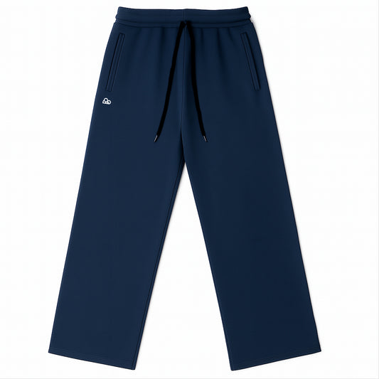 Calça Moletom Comfort Oversized Azul