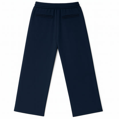 Calça Moletom Comfort Oversized Azul