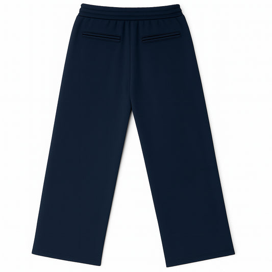 Calça Moletom Comfort Oversized Azul