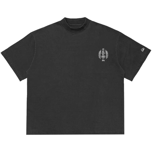 Camiseta Oversized Find What You Love Cinza
