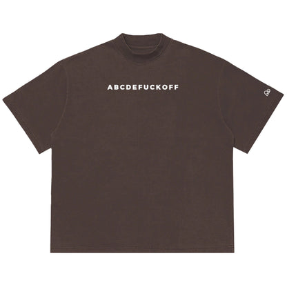 Camiseta Oversized WNC ABCDEFUCKOFF