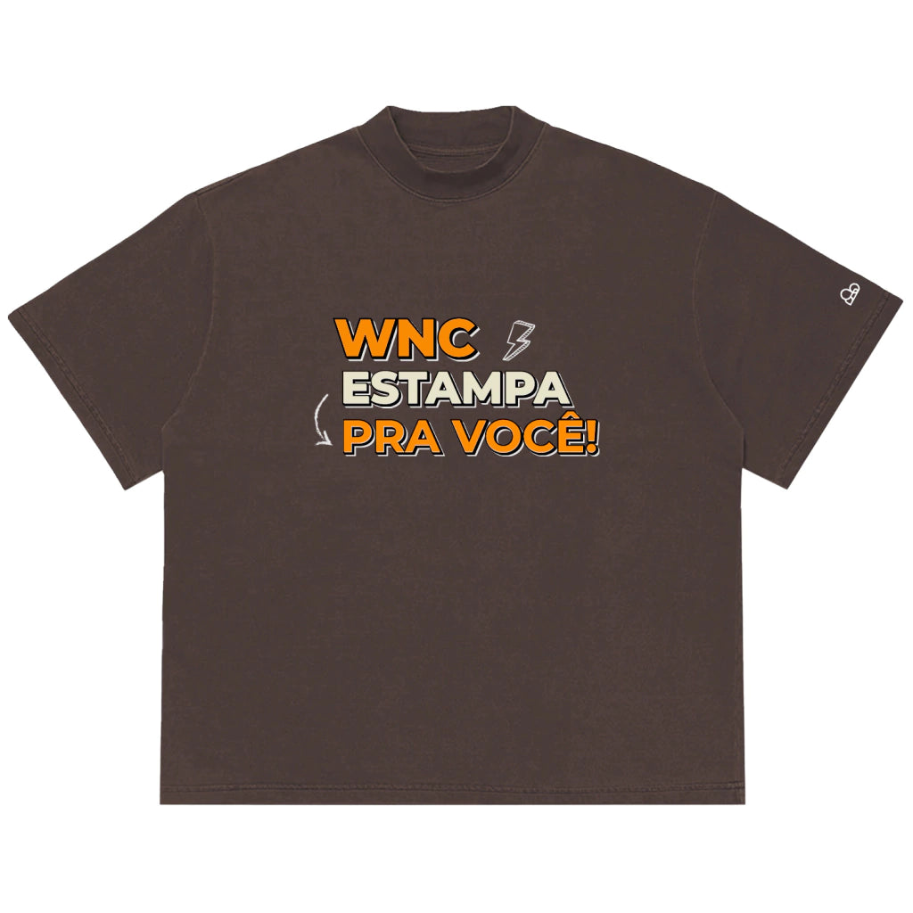 Camiseta Oversized WNC Personalizada