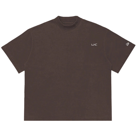Camiseta Oversized Simple Marrom