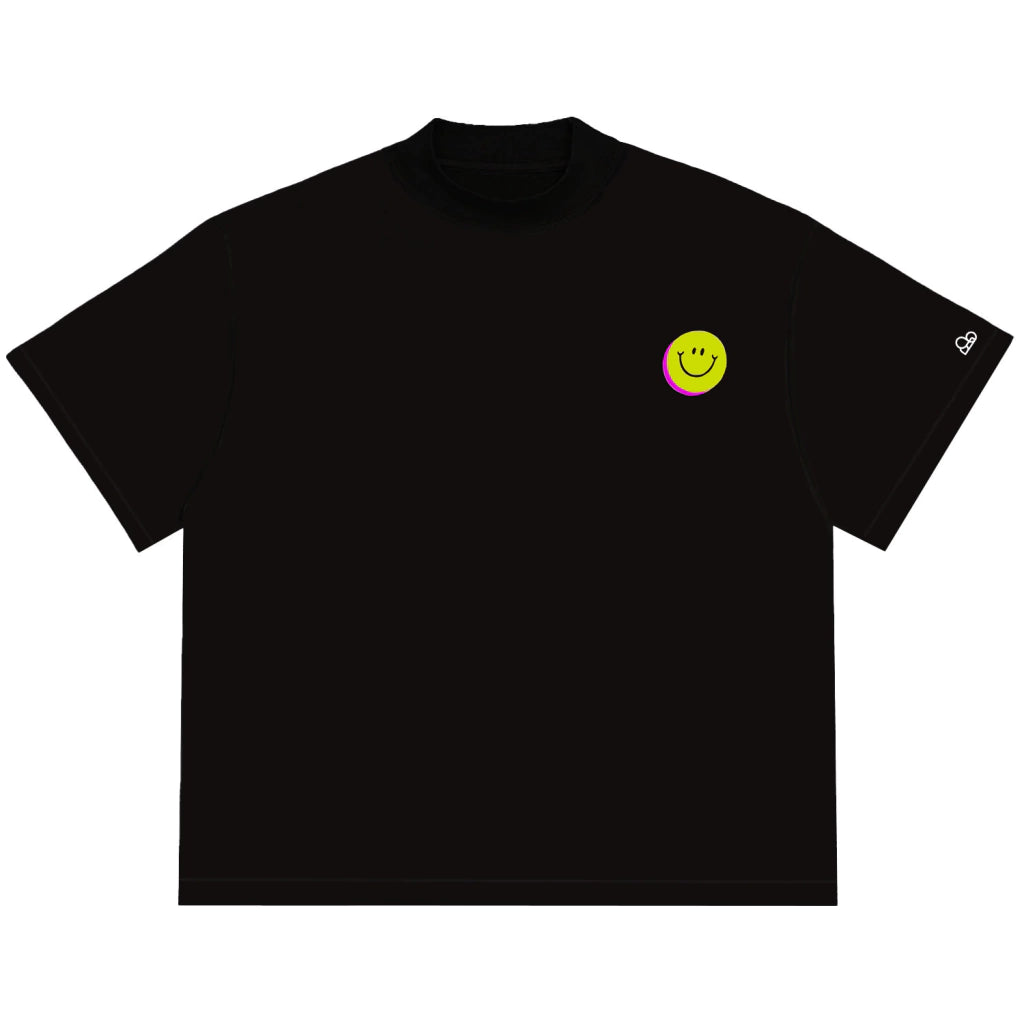 Camiseta Oversized Fuck Off Preto
