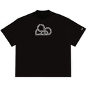 Camiseta Oversized Psychedelic Simbol Preto