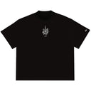 Camiseta Oversized Rose Knife Preto