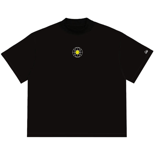 Camiseta Oversized Take Me When Summer Never Ends Preto