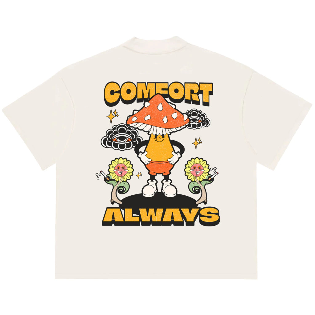 Camiseta Oversized Comfort Always Off White