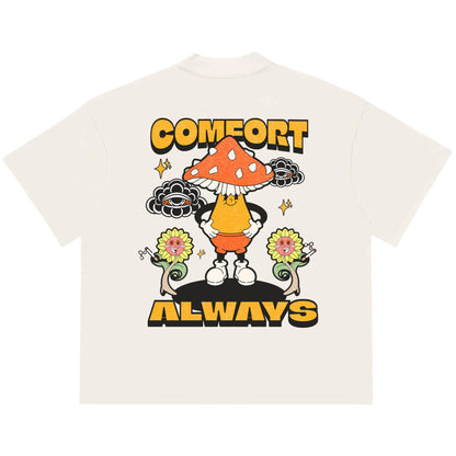 Camiseta Oversized Comfort Always Off White
