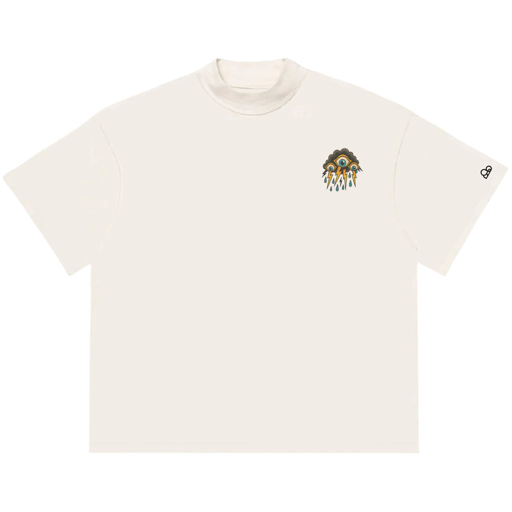 Camiseta Oversized Crying Cloud Off White
