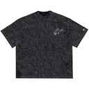 Camiseta Oversized Flipper Preto Estonado