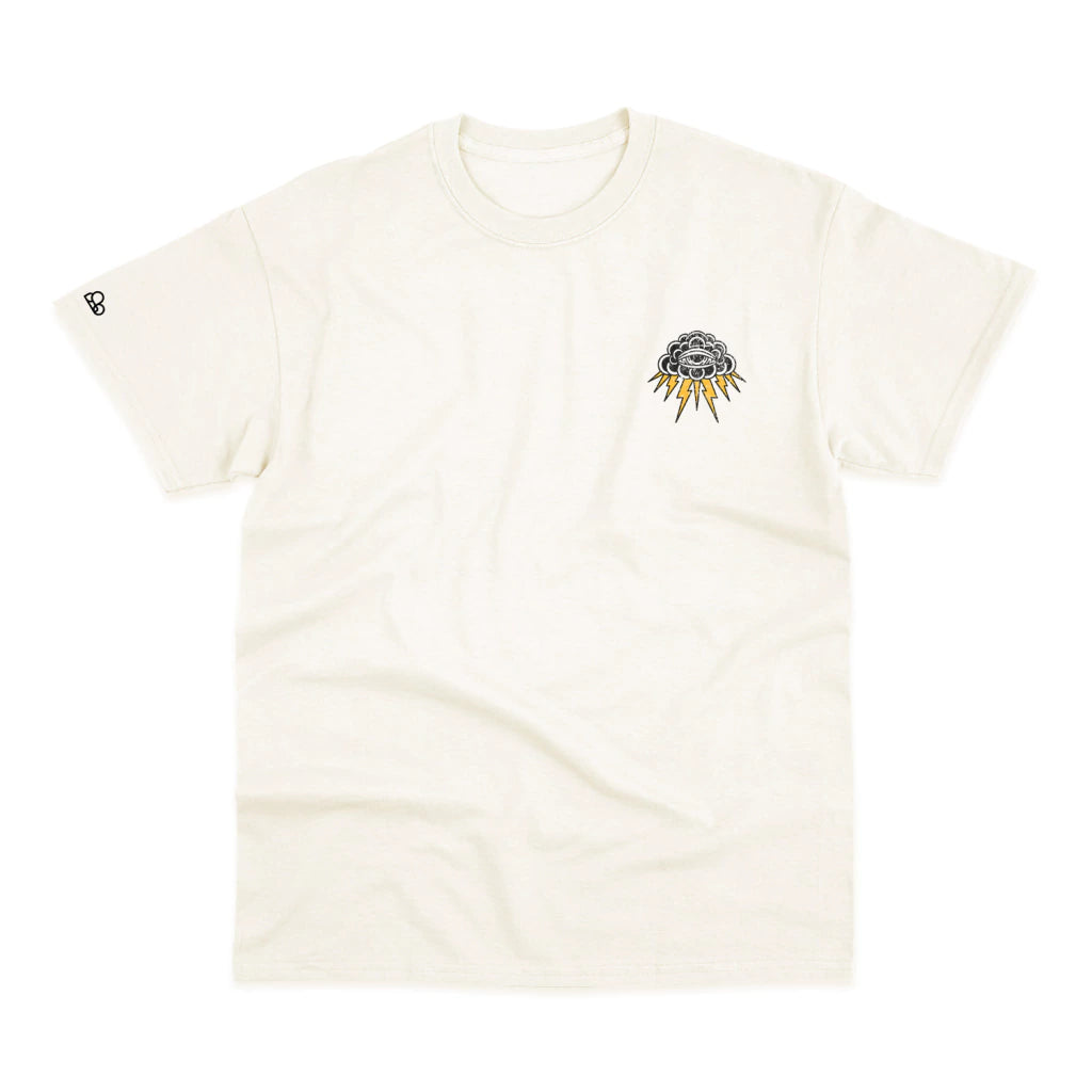 Camiseta Basic WNC Good Things Are Fucking Coming Off White