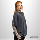 Kit com 3 Camisetas Oversized Heavy WNC Cinza