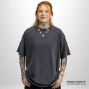 Kit com 3 Camisetas Oversized Heavy WNC Cinza
