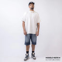 Kit com 3 Camisetas Oversized WNC Off White