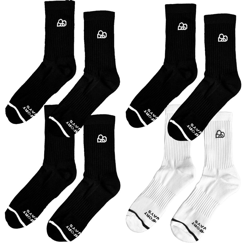 Kit com 4 Pares de Meias WNC