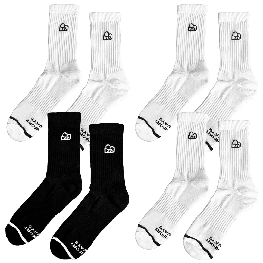 Kit com 4 Pares de Meias WNC