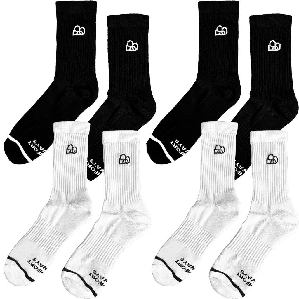 Kit com 4 Pares de Meias WNC