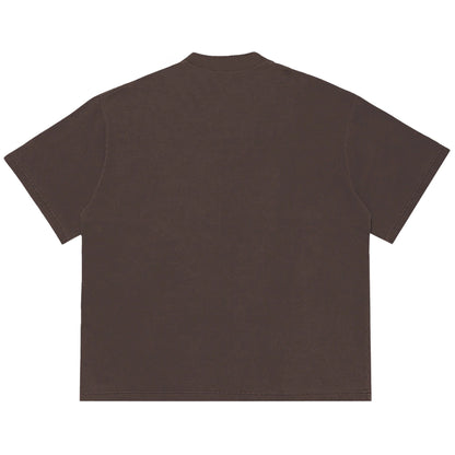 Camiseta Oversized Flipper Marrom