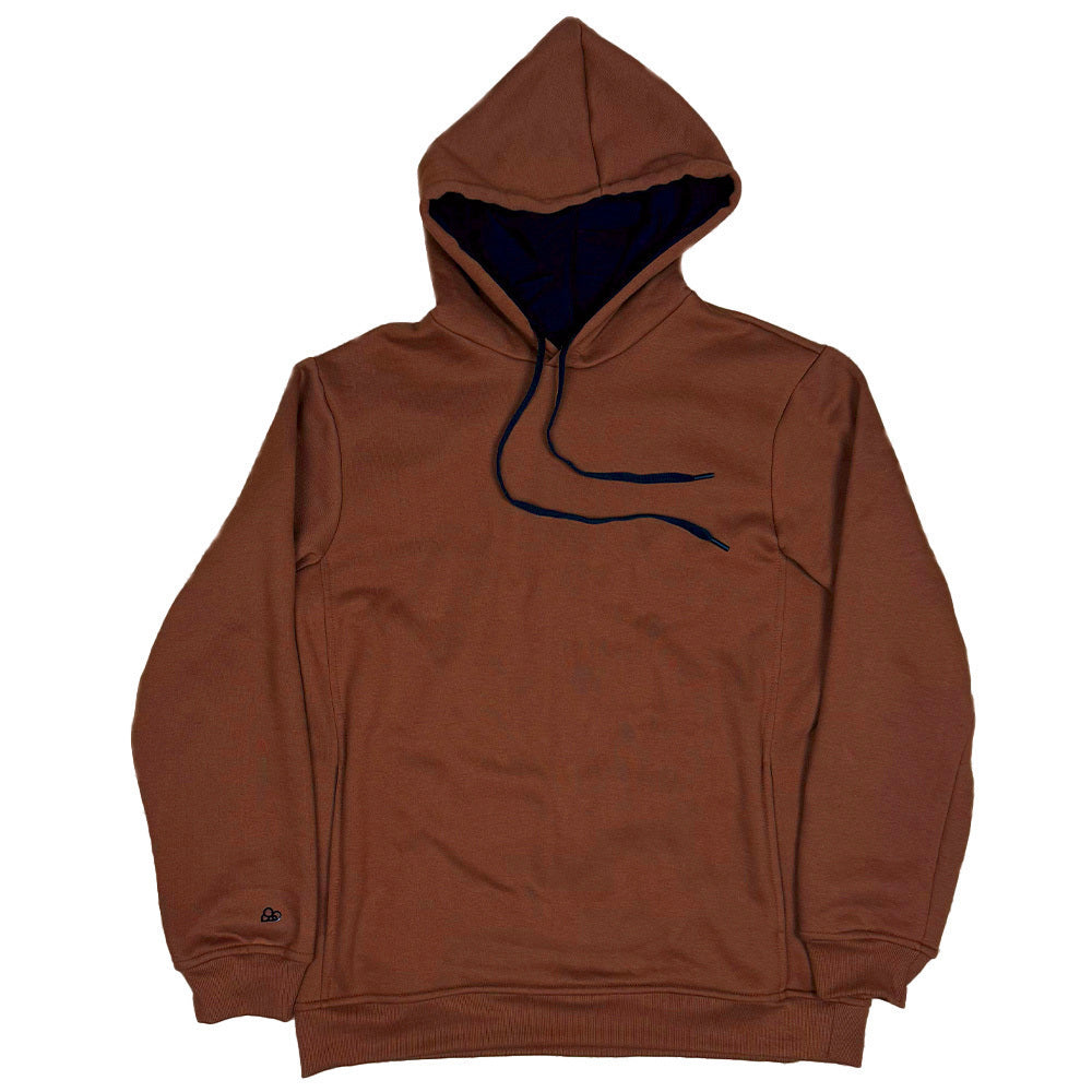 Moletom Comfort Canguru com Capuz Marrom