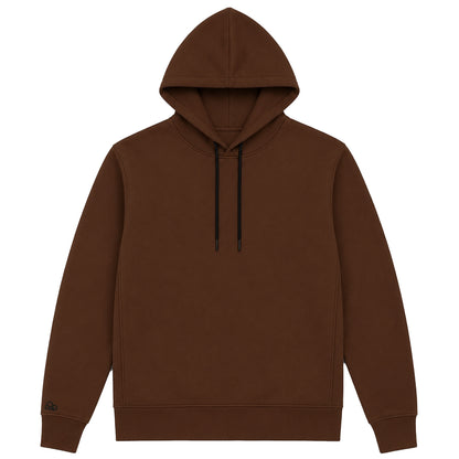 Moletom Comfort Canguru com Capuz Marrom