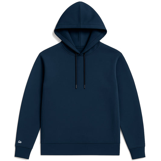 Moletom Comfort Canguru com Capuz Azul