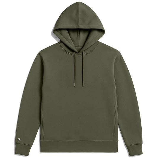 Moletom Comfort Canguru com Capuz Verde
