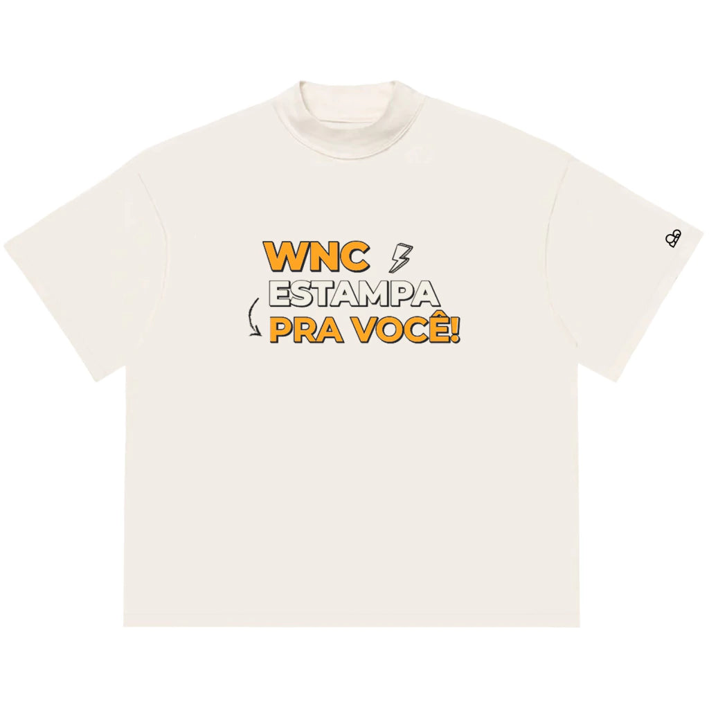 Camiseta Oversized WNC Personalizada