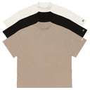 Kit com 3 Camisetas Oversized Lisa Encolhimento Zero