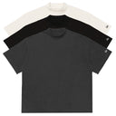 Kit com 3 Camisetas Oversized Lisa Encolhimento Zero